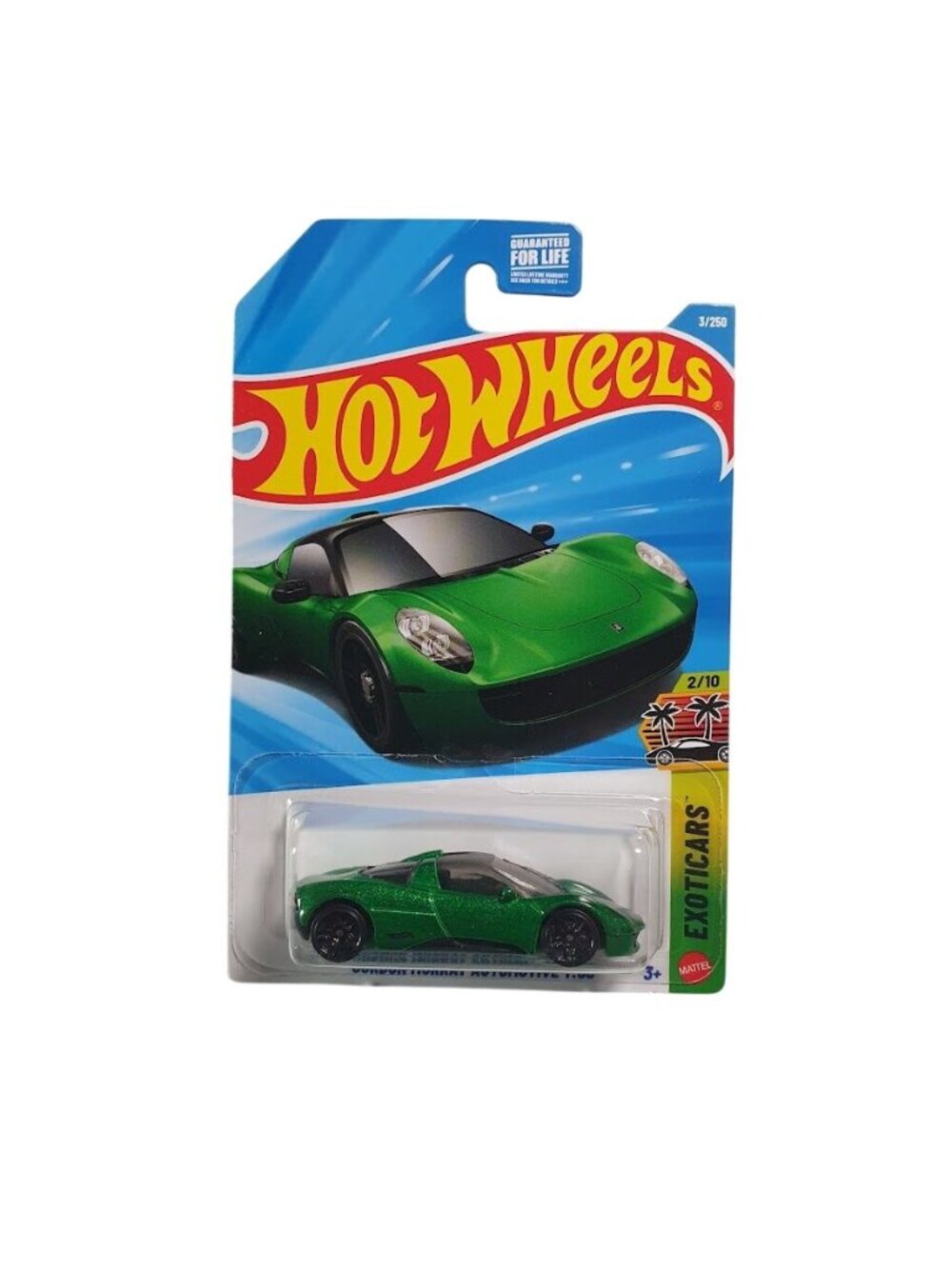 Hot Wheels Gordon Murray Automotive T33 Exotic Cars Series 2 Of 10 3/250 Green